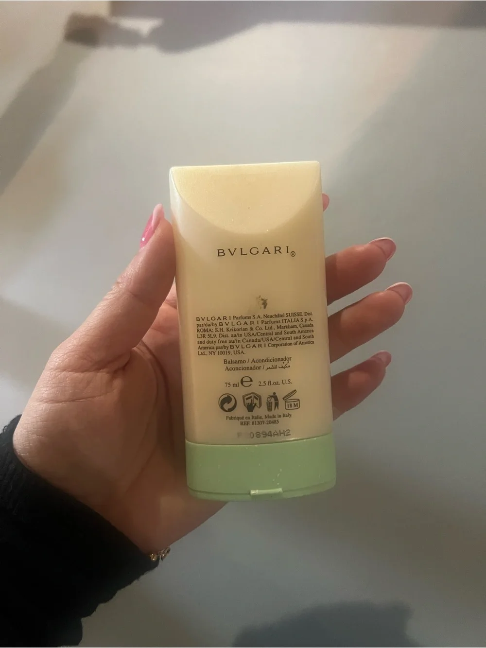 Bvlgari Eau Parfumée au Thé Vert hair conditioner